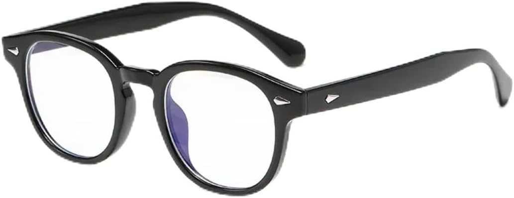 

Солнцезащитные очки с защитой UV400 | Круглые заклепки, панк-леопардовый принт | для женщин и мужчин, для занятий спортом на открытом воздухе и вождения DSVIGF, Black Clear Frame