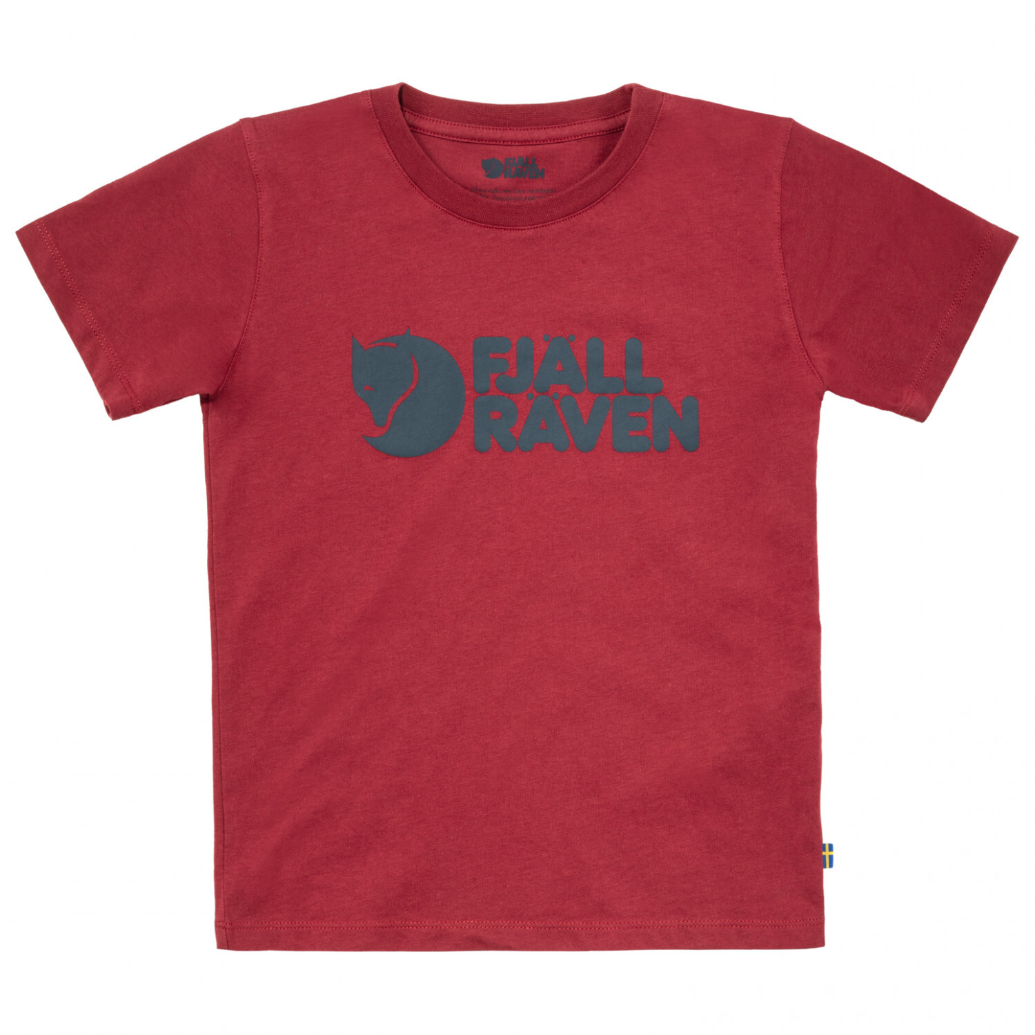 

Футболка Fjällräven Kid's Fjällräven Logo, цвет Pomegranate Red