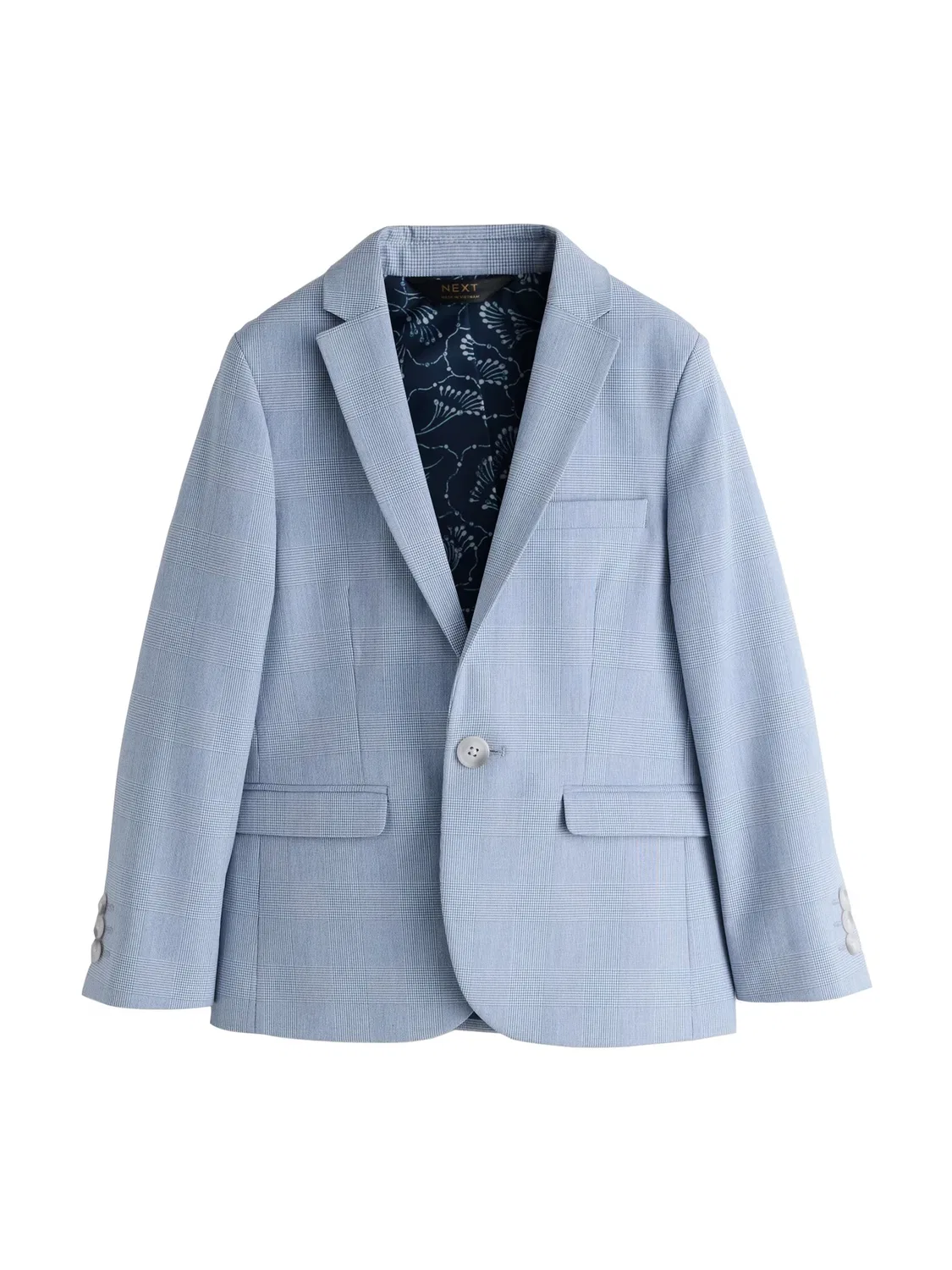 Пиджак приталенного кроя Next, Light Blue