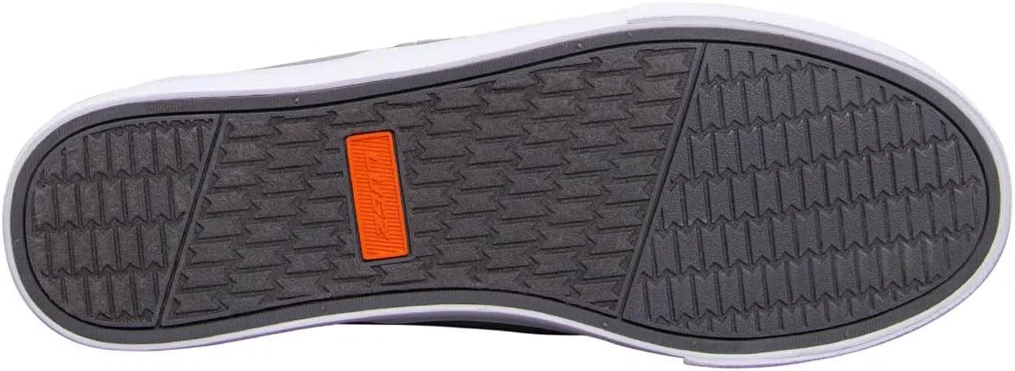 Кроссовки Lugz Herren Clipper Classic Slip-on Canvas, Alloy, Anthracite, White, Grey — фото 4