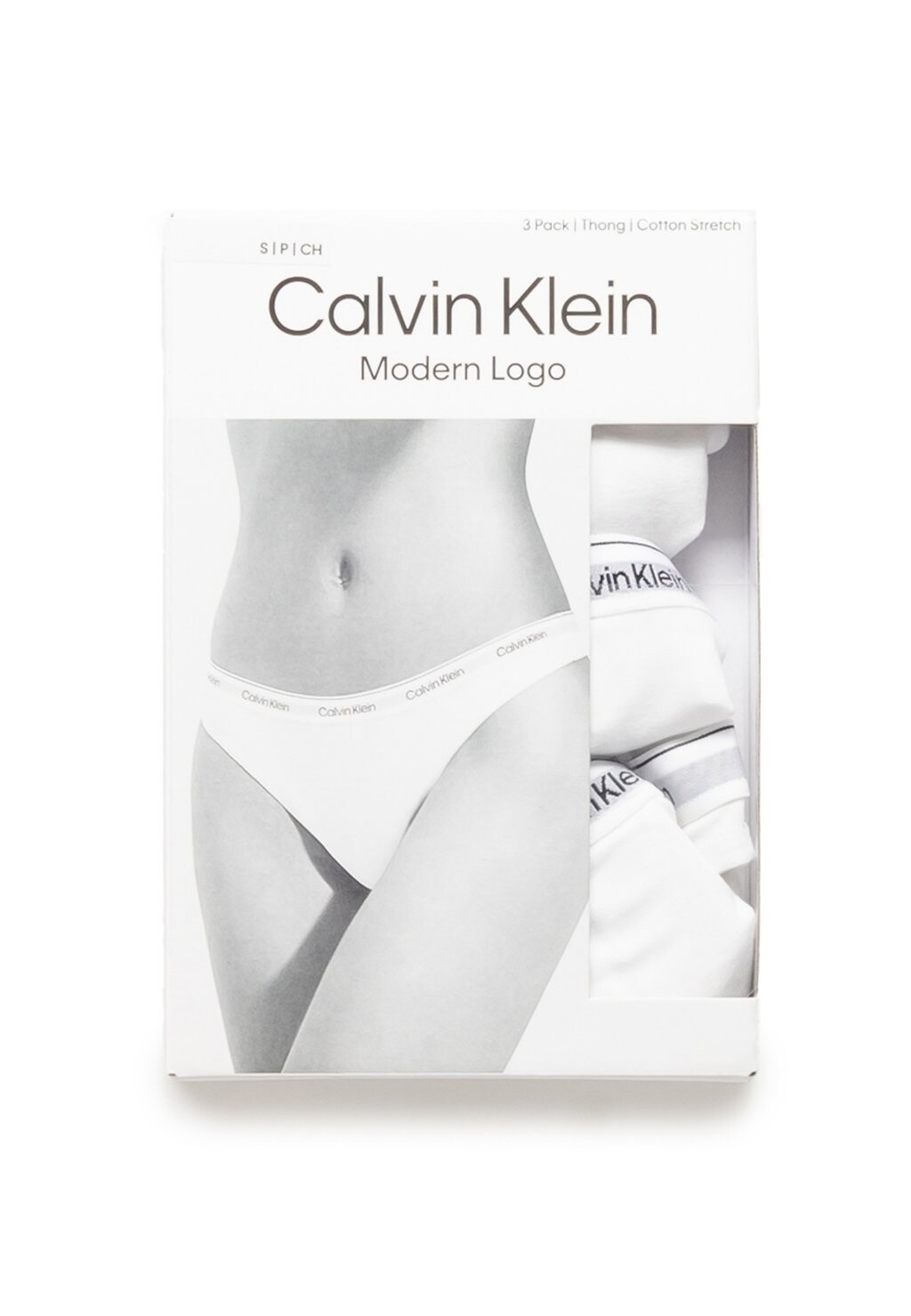 Трусы 3 PACK Calvin Klein, белый — фото 4