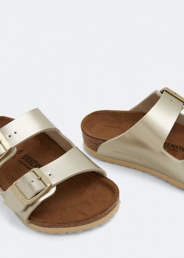 Сандалии Birkenstock Arizona, золотой — фото 3