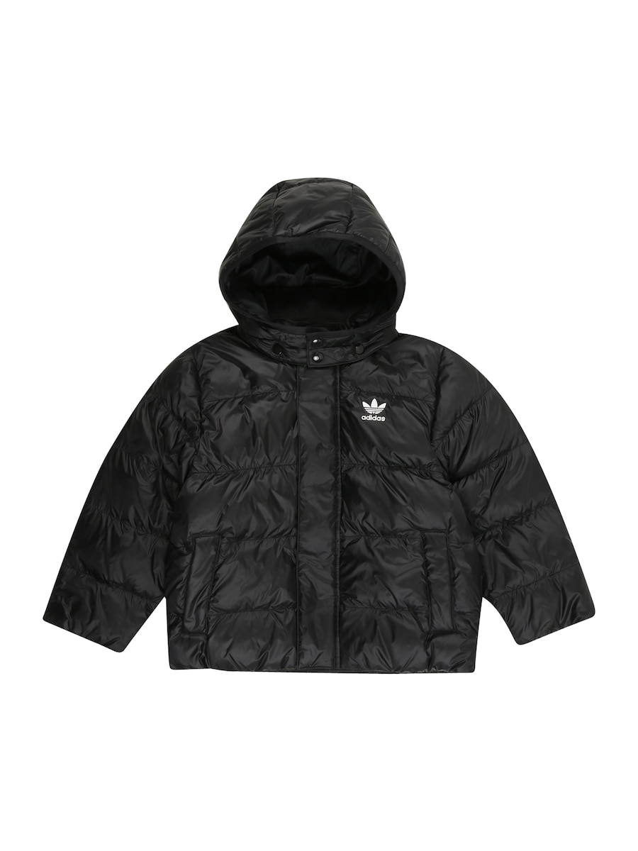 

Зимняя куртка ADIDAS ORIGINALS, черный