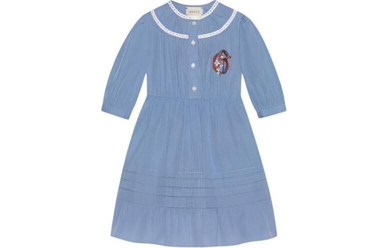 

GUCCI Детское платье, цвет Blue
