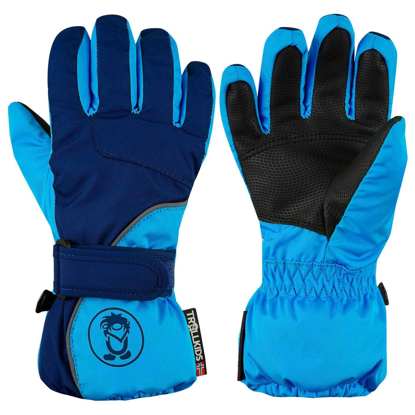 

Перчатки Trollkids Troll Glove, цвет Navy/Medium Blue