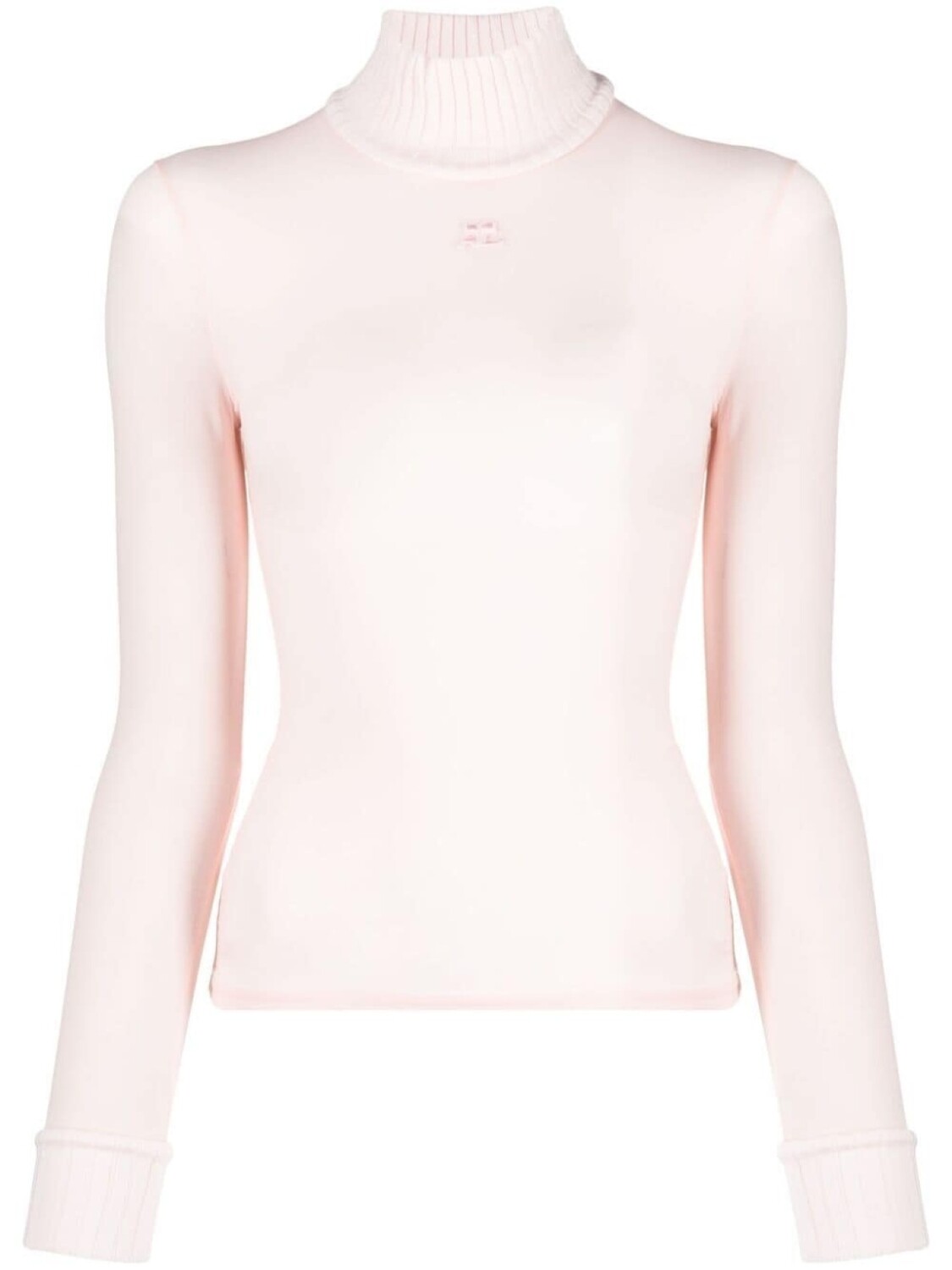 

Courrèges джемпер с логотипом, розовый