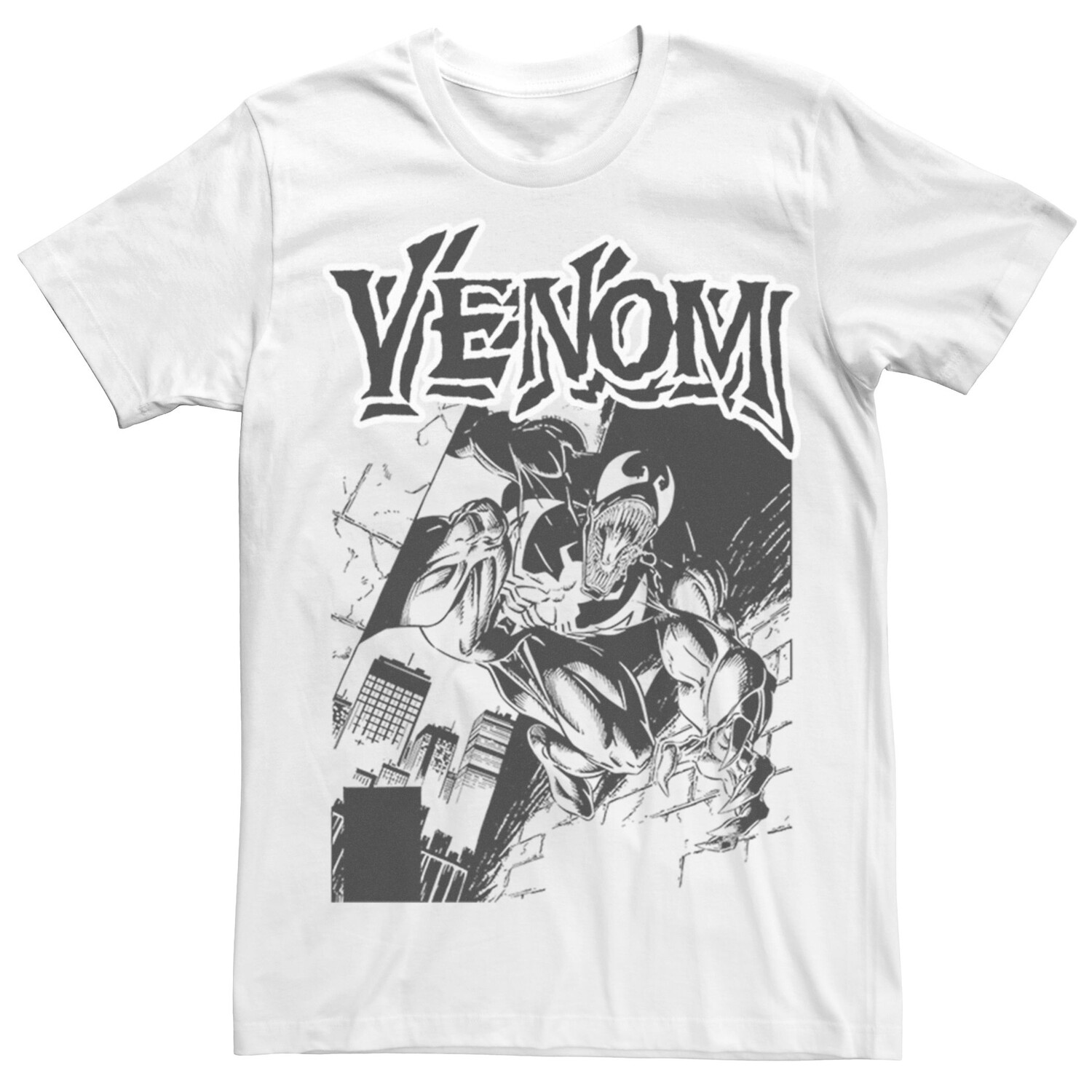 

Мужская футболка Venom Street из комиксов Marvel Licensed Character