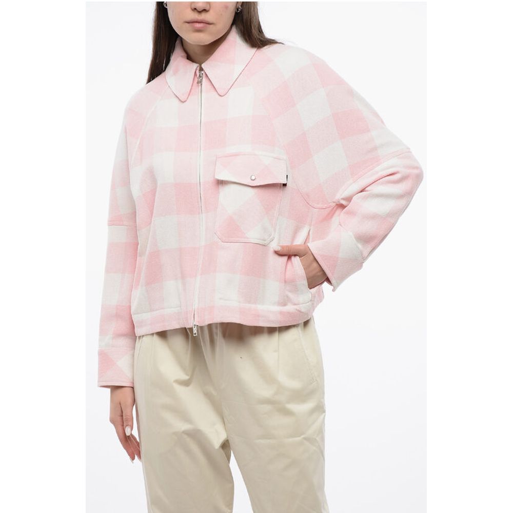 

ARCHIVE Buffalo Checked TIMBER SUMMER Overshirt Куртка с фронтальной частью Woolrich, White