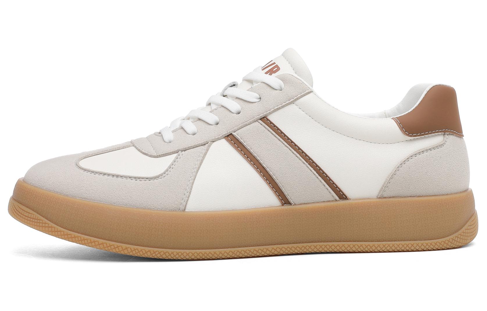 

Мужские низкие скейтерские кроссовки SEMIR, бежево-черные