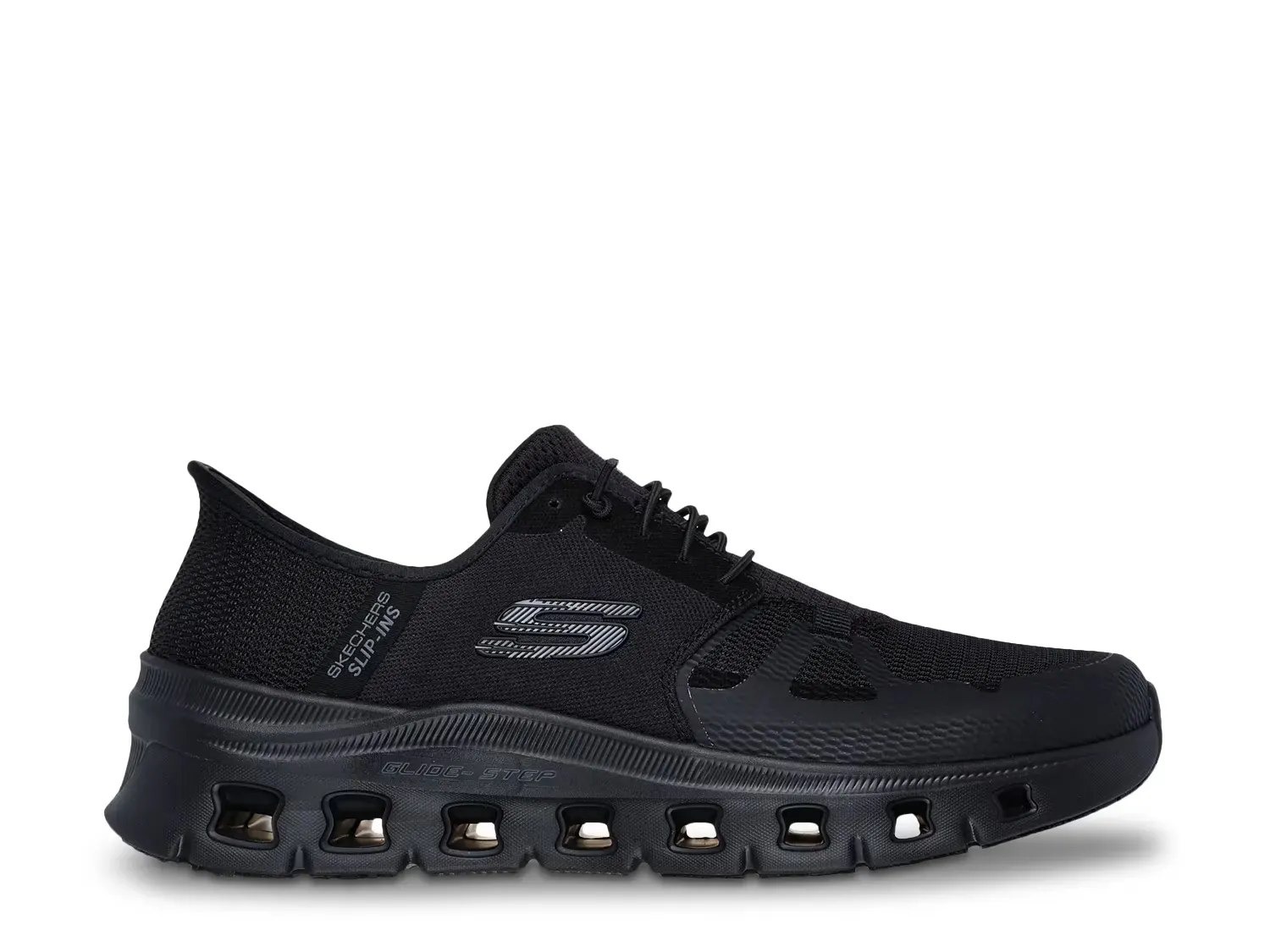 Беспроводные кроссовки для работы - мужские Skechers, Black — фото 3