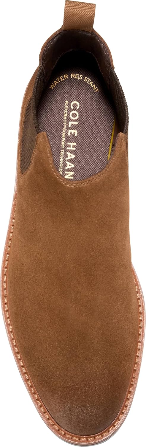 Мужские ботинки Cole Haan Chamberlin Grand Chelsea, коричневый/шоколадный — фото 3