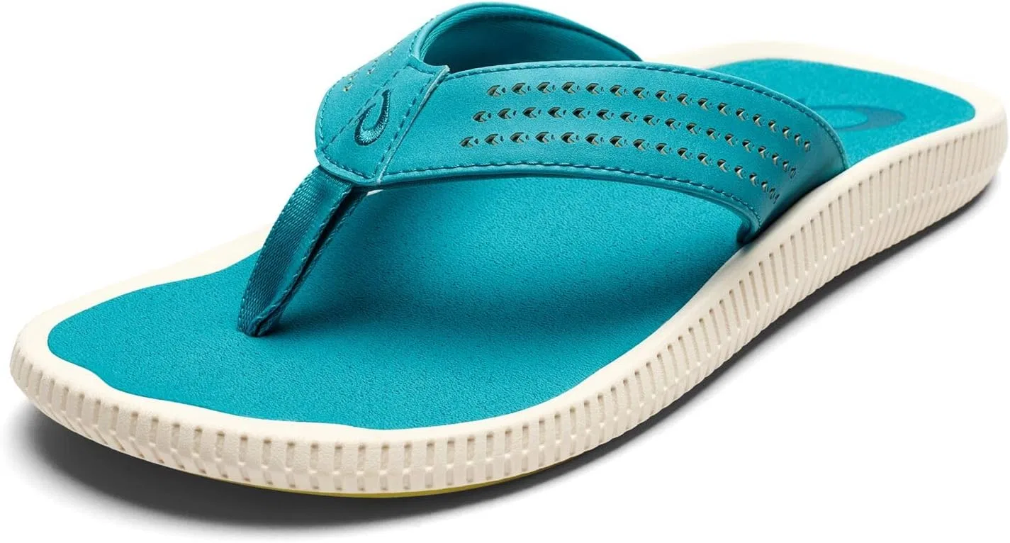 Мужские шлепанцы OLUKAI Ulele, Tropic Blue Tropic Blue