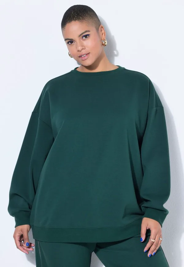 

Свитшот shape с надписью "тренировка" Studio Untold, Dark Green, Зеленый, Свитшот shape с надписью "тренировка" Studio Untold, Dark Green