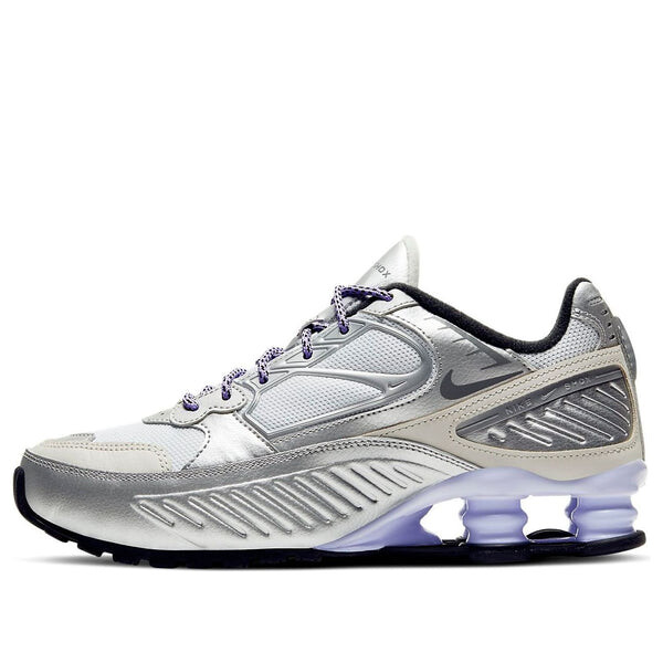 Кроссовки Shox Enigma 9000 Nike, серебряный