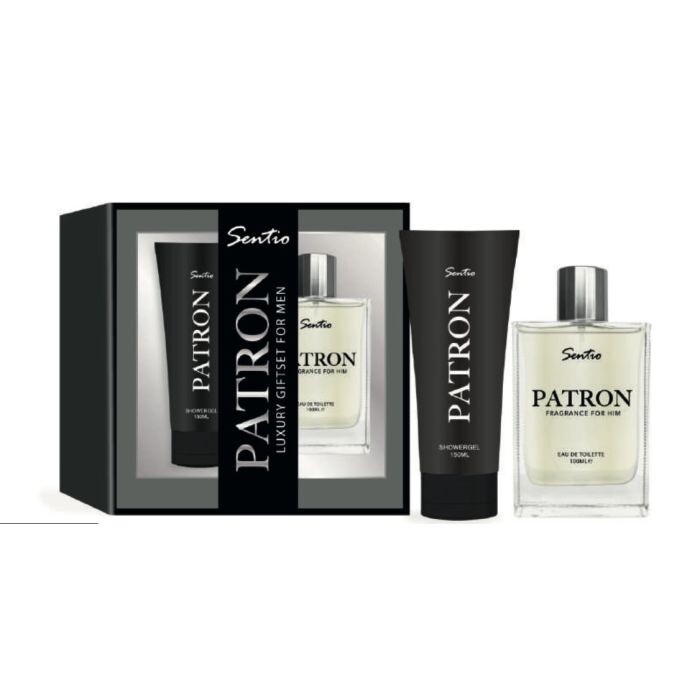 

Мужская туалетная вода Patron Eau de Toilette Estuche de regalo Sentio, EDT 100 ml + Gel 100 ml