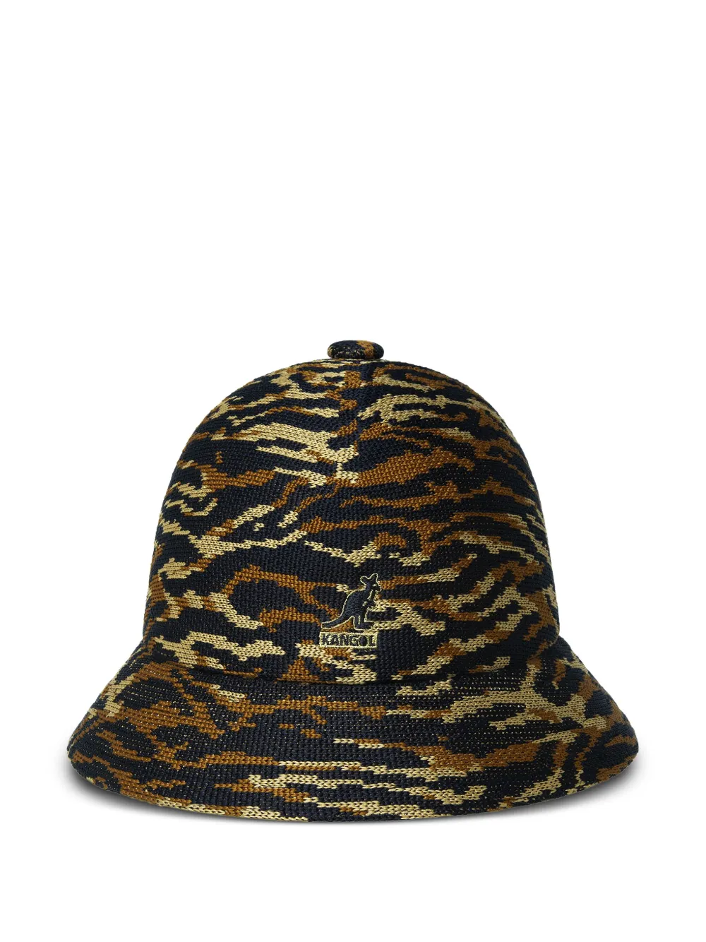 

Панама с тигровым узором Kangol, черный