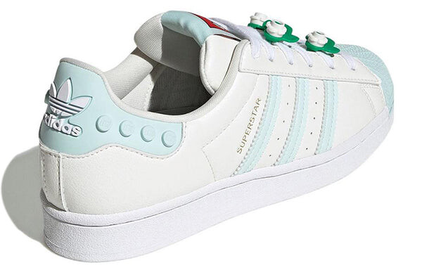 Кроссовки lego x superstar Adidas, белый — фото 4