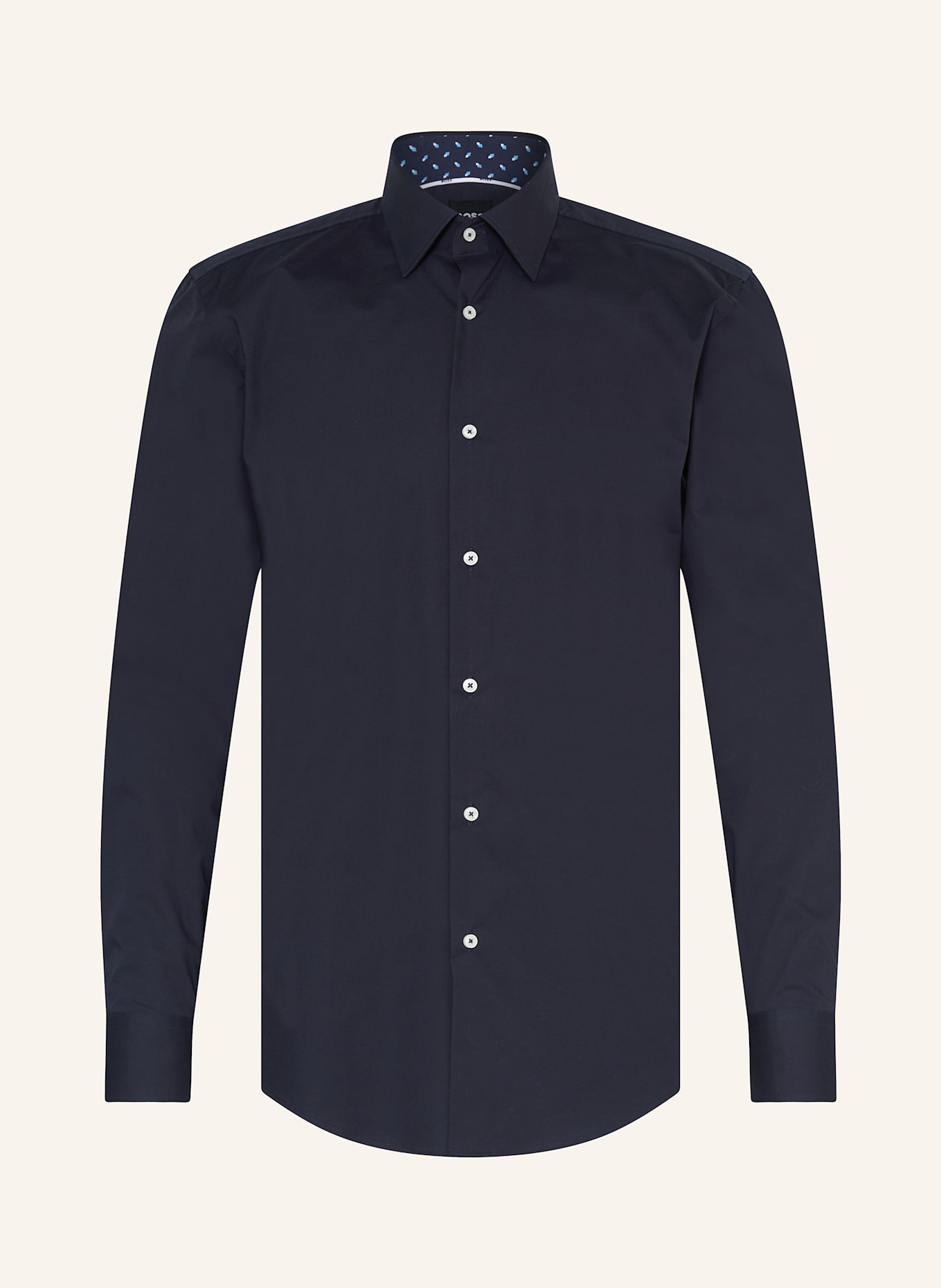 

Рубашка Hank slim fit Boss, синий