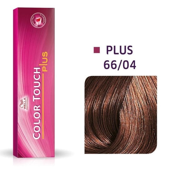 

Полуперманентная краска для волос без аммиака 66/04 60мл Wella Color Touch Plus 66/04