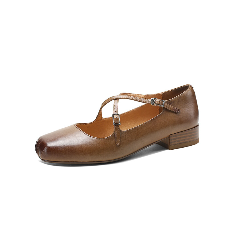 

Туфли женские повседневные Women's Casual Shoes Women's Bai Shiting, хаки