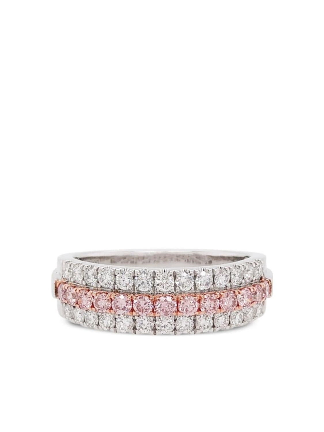 

Платиновое розовое бриллиантовое кольцо HYT Jewelry, серебряный