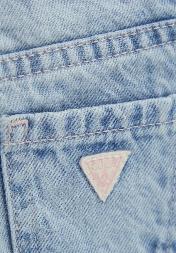Шорты из джинсовой ткани bestickte Guess, Hellblau — фото 4