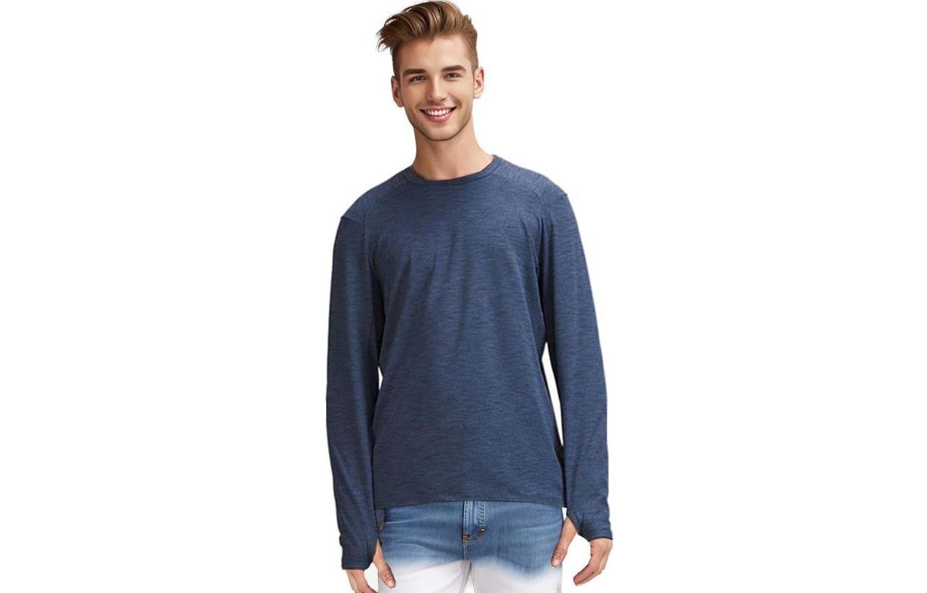 

Теплая футболка Surge для мужчин Lululemon, синий