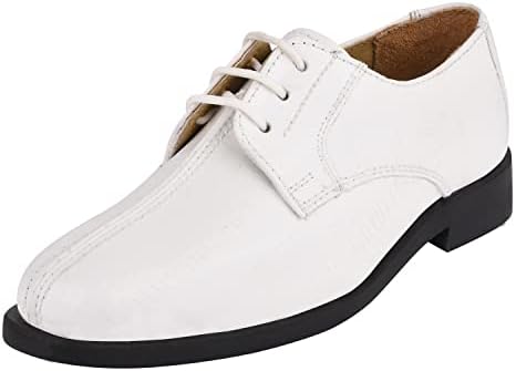 

Детские классические туфли-оксфорды на шнуровке с анималистическим принтом LIBERTYZENO для мальчиков, подарок на Рождество, белый