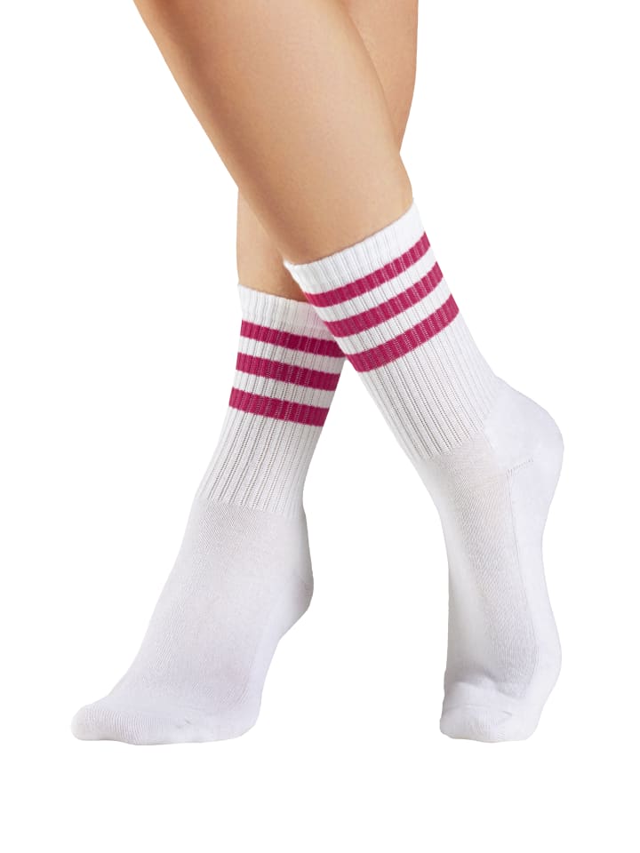 

LASCANA Теннисные носки белого цвета, размер 3XL