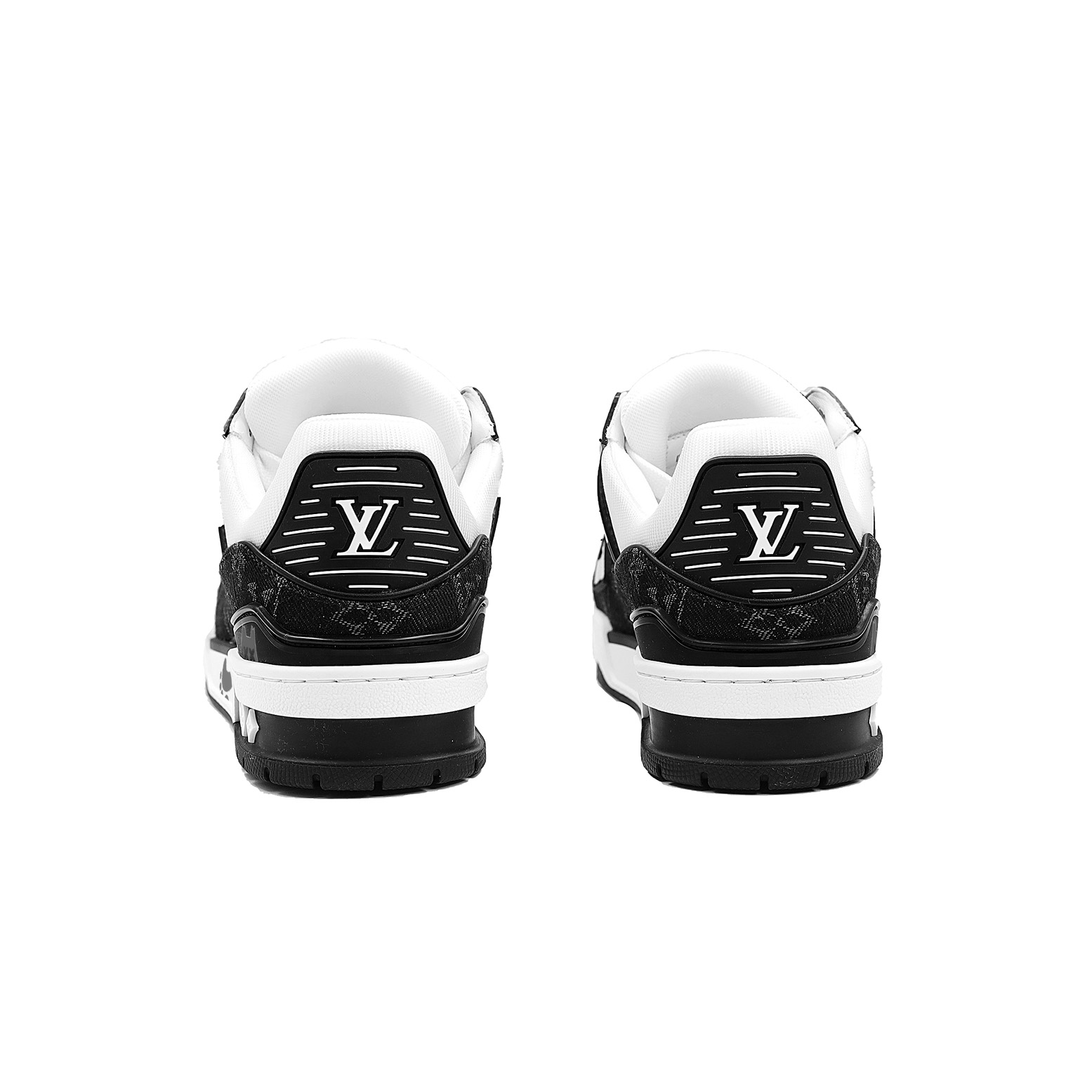 Кроссовки Louis Vuitton LV Trainer, черный/белый — фото 4