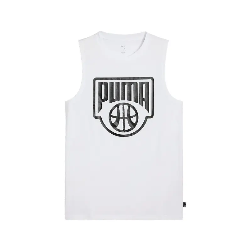 

PUMA Мужская белая майка Tank