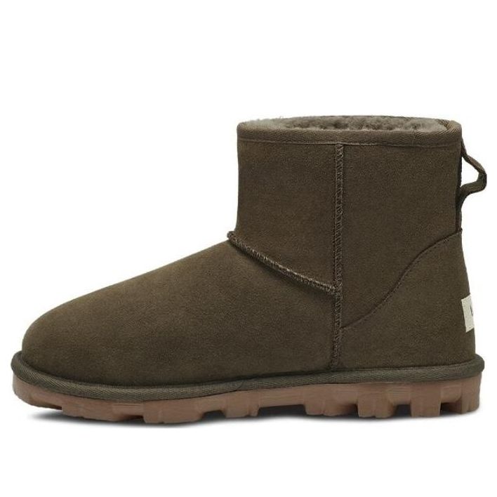 Ботинки зимние UGG WMNS Essential Mini Classic, хаки