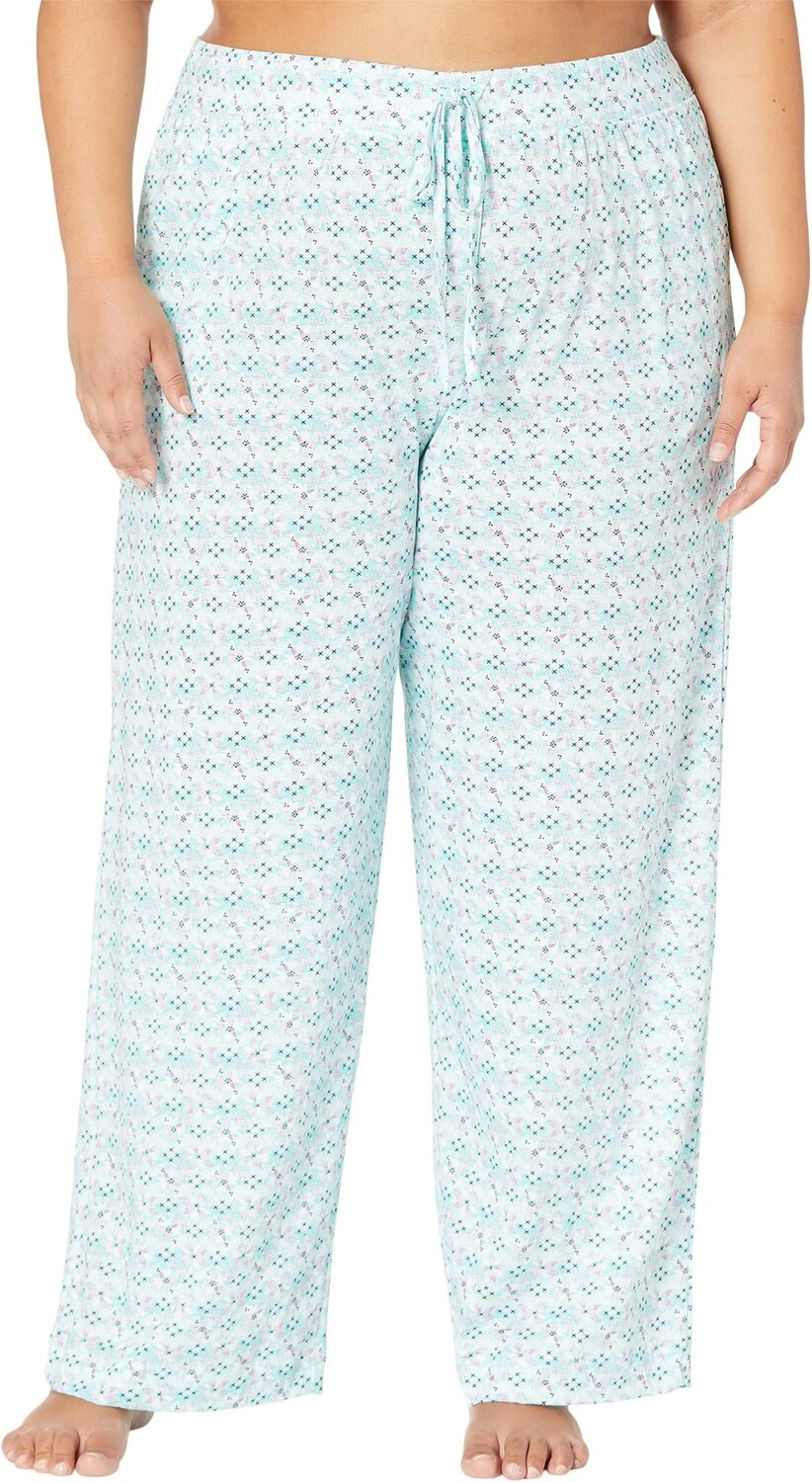 

Пижамные брюки Jockey Plus Size Everyday Essentials Sleep Pants, цвет Winter Blossom Tile Print
