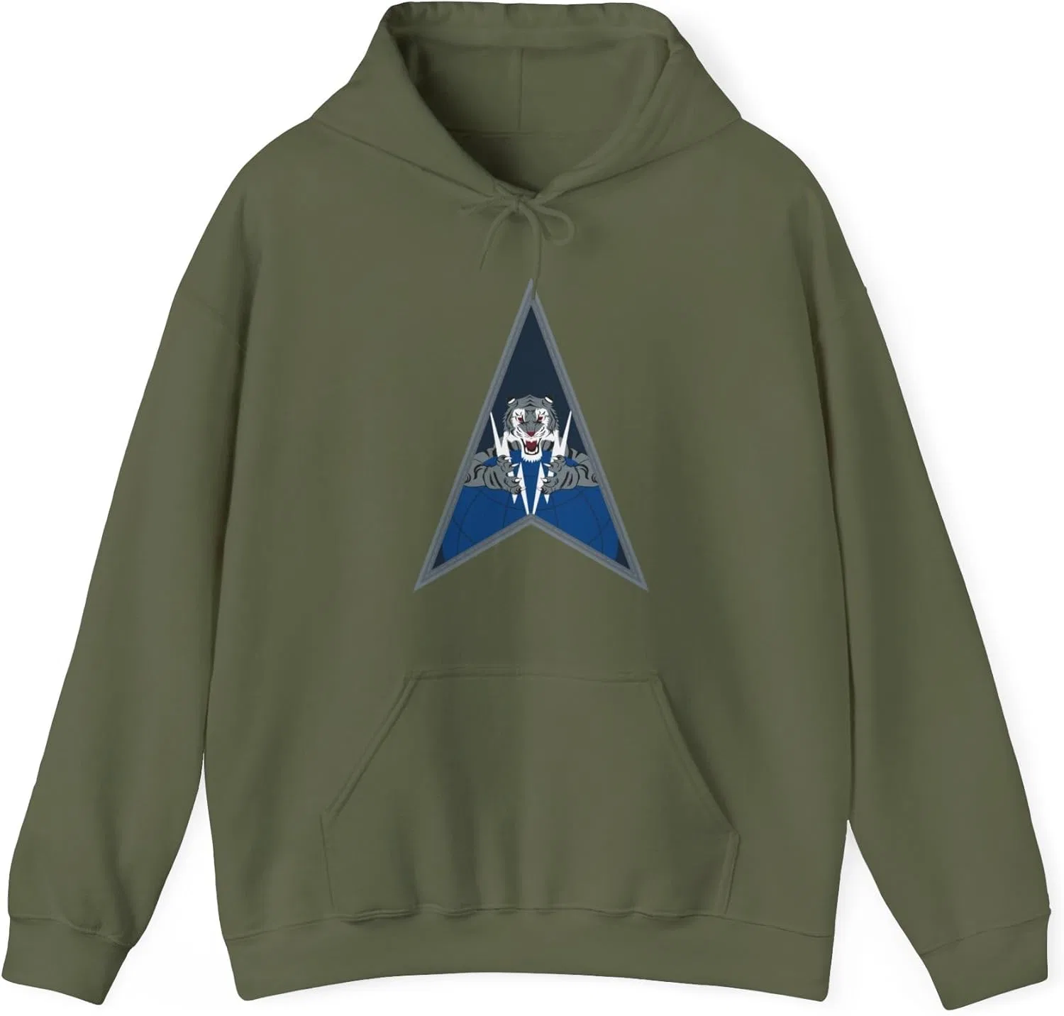 Толстовка Space Delta 5 (U.S. Space Force) GENERIC, темно-зеленый