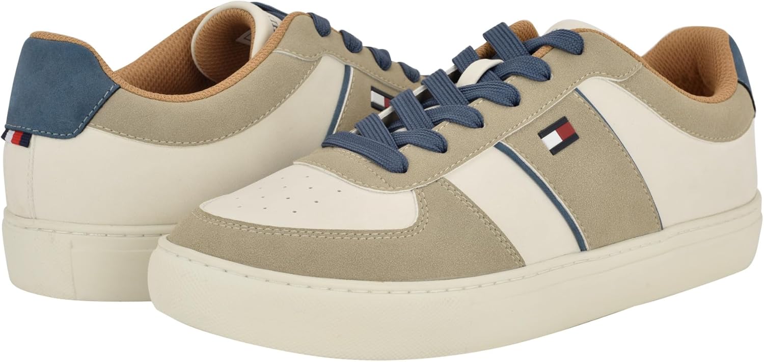 Мужские кроссовки Tommy Hilfiger Baffie, Taupe/White Multi 230 — фото 2