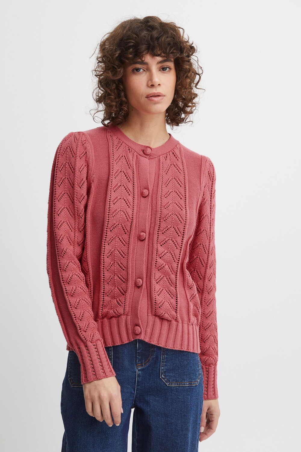 

Кардиган Atelier Rêve Strickjacke IRGERTRUDE CA 20117990, розовый