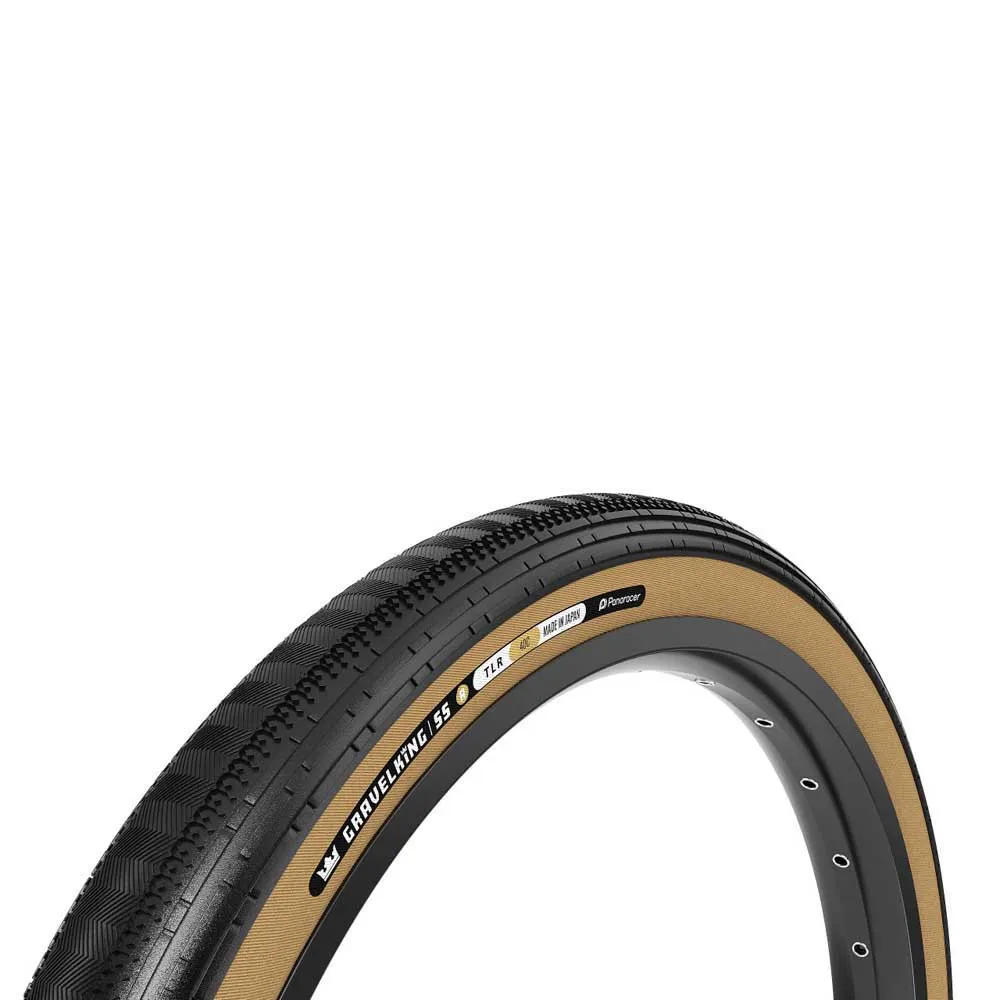 

Гравийная шина Panaracer Gravelking Semislick R Tubeless 700C x 45, золотой