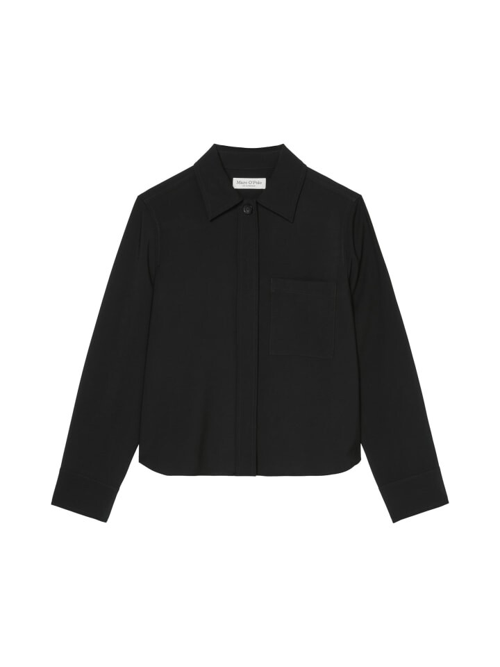 

Блуза Marc O'Polo Overshirt regular, черный
