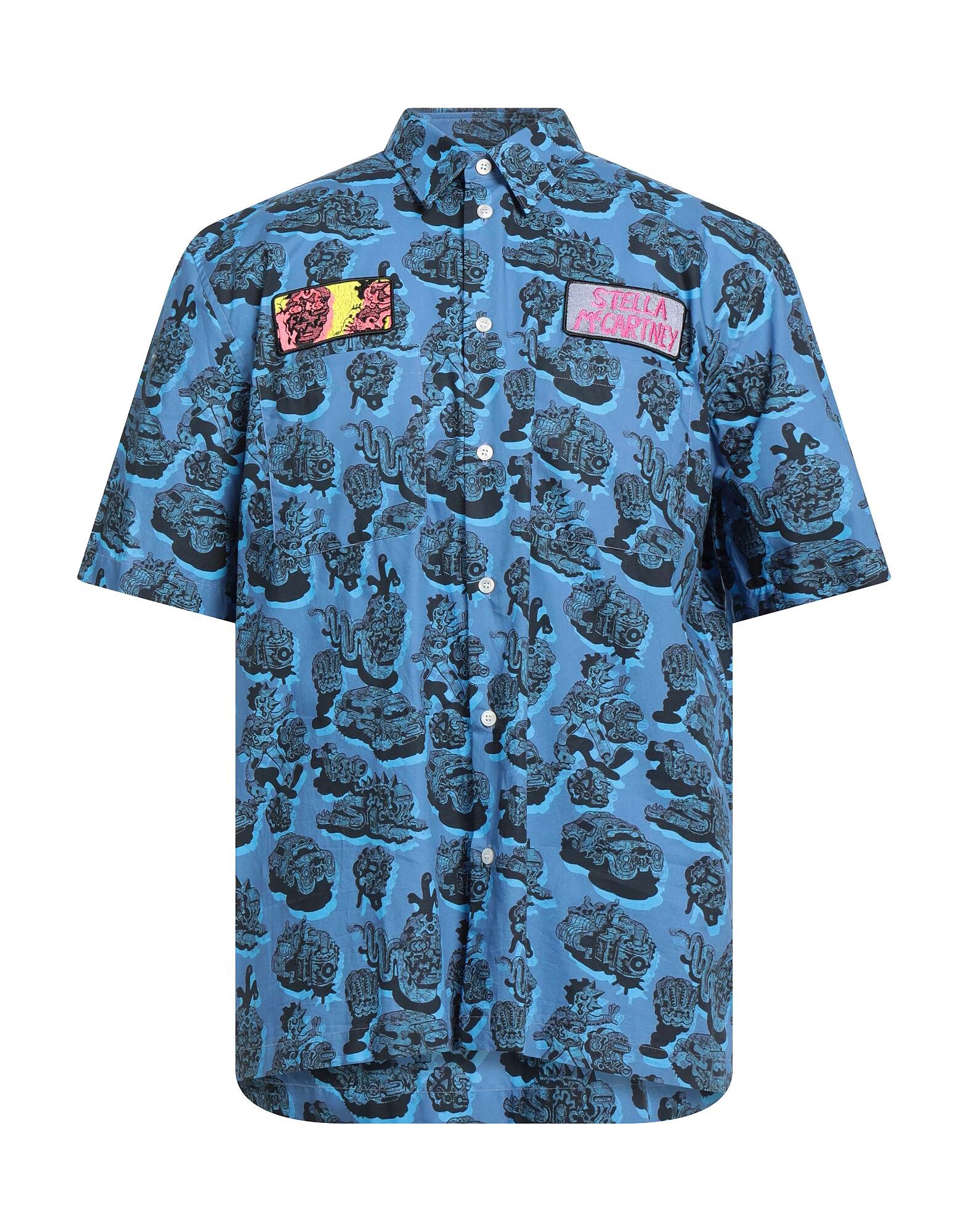 

Рубашка Stella Mccartney Men, пастельно-голубой