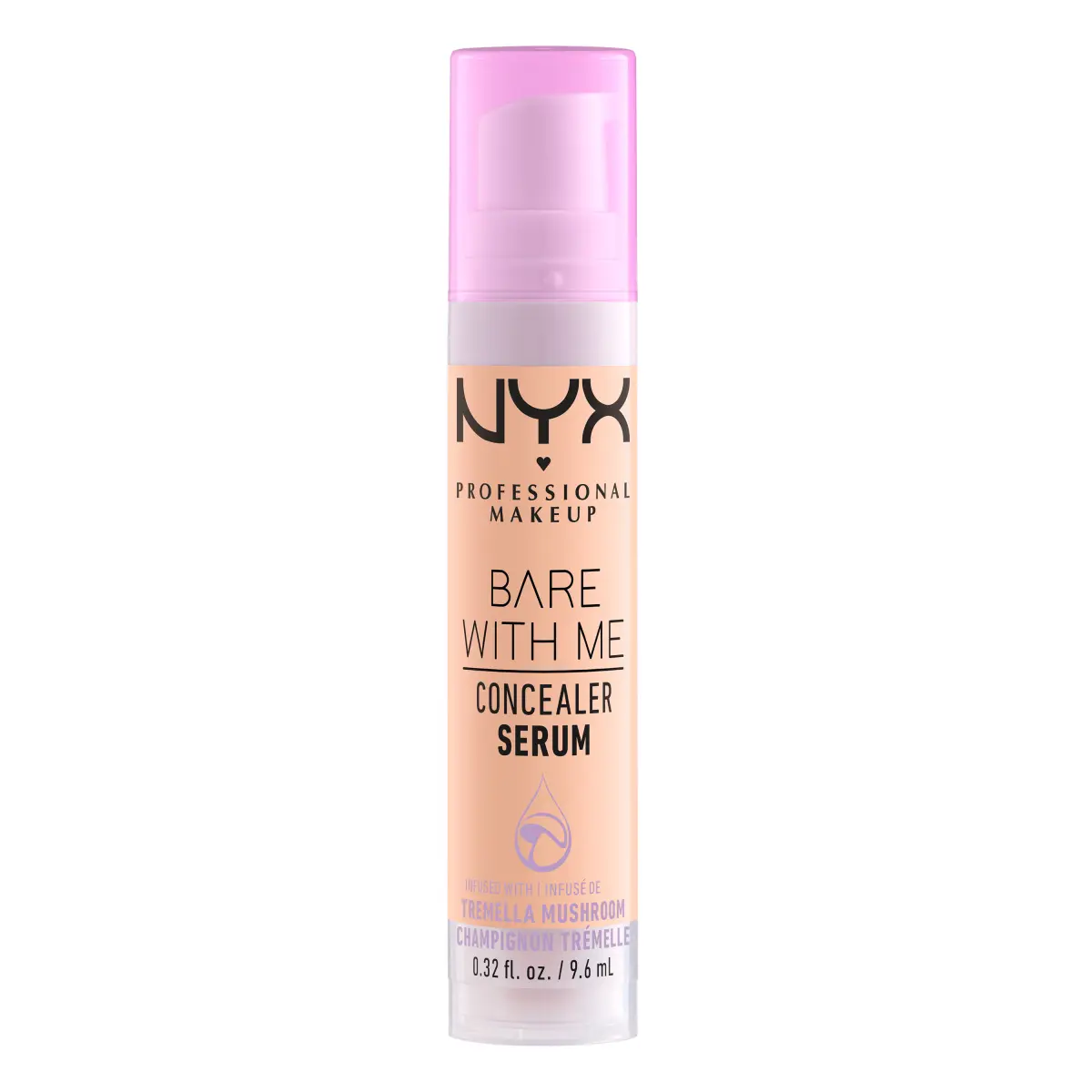 

Консилер-сыворотка для лица средняя ваниль Nyx Professional Makeup Bare With Me, 7,8 мл