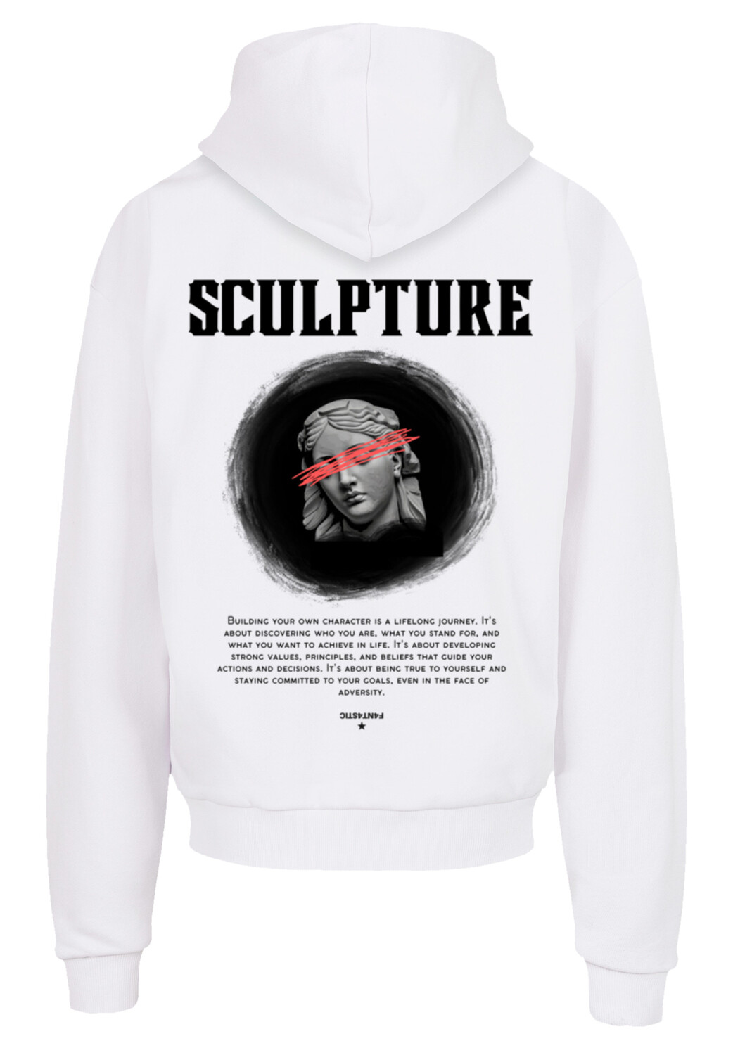 

Пуловер F4NT4STIC Ultra Heavy Hoodie SCULPTURE HOODIE, белый