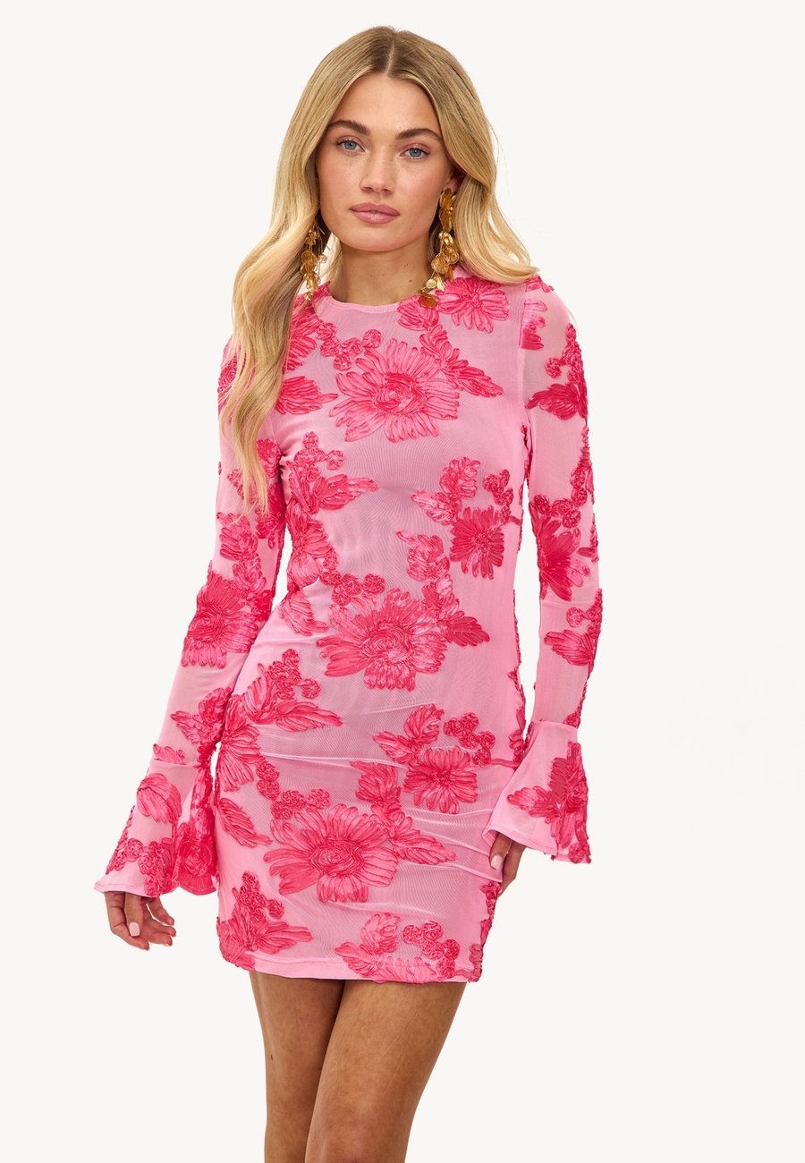 

Платье LOAVIES Cocktail dress / Party dress, Structured Pink/Pink
