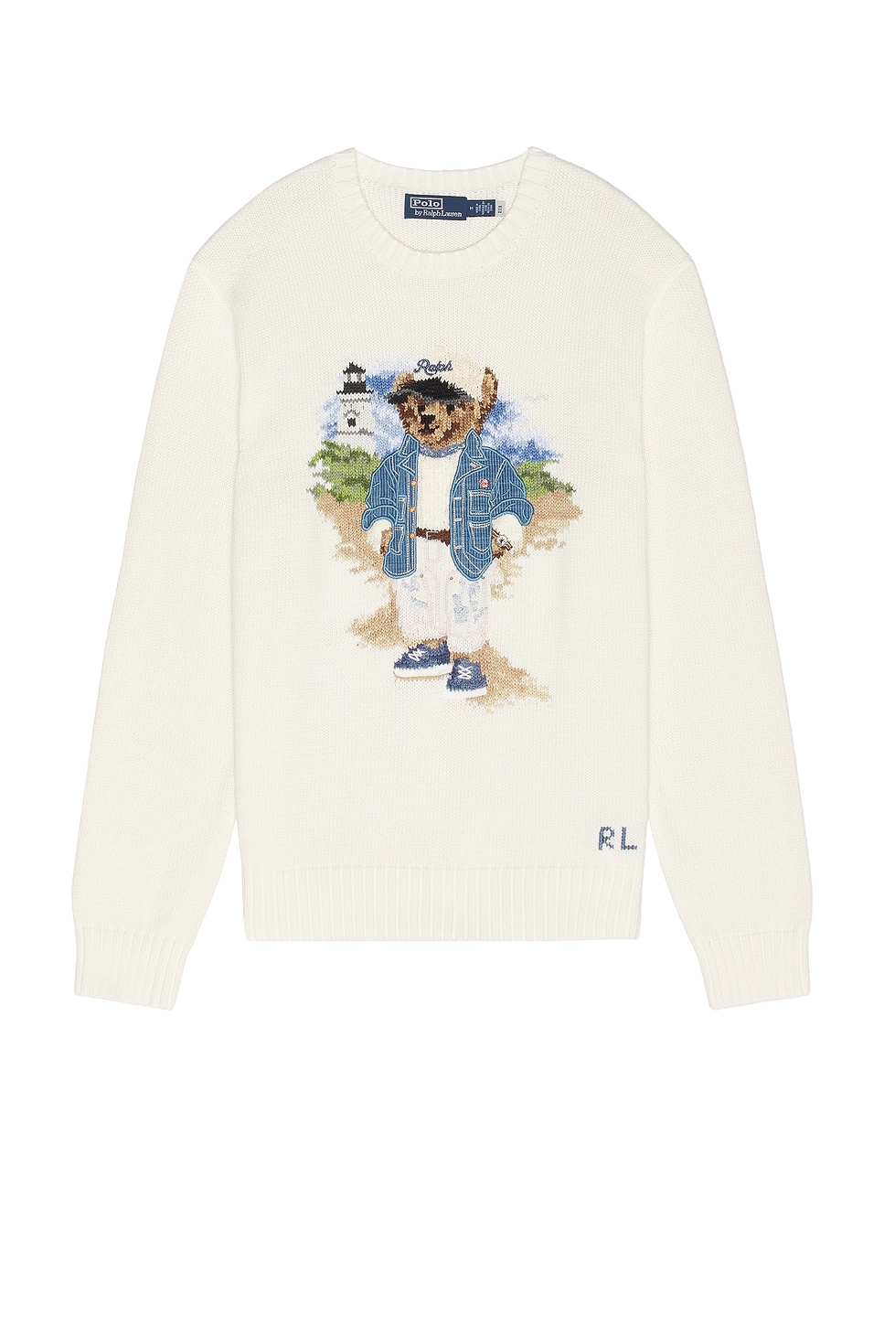 

Свитер с вышивкой медведя Heritage icon от Polo Ralph Lauren, nevis
