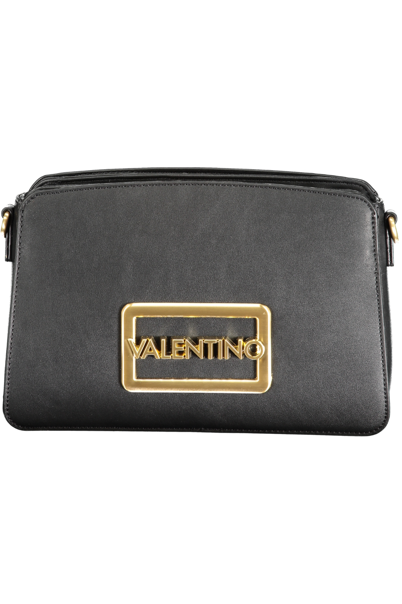 

Сумка женская Valentino с логотипом в квадрате, черный / золотой