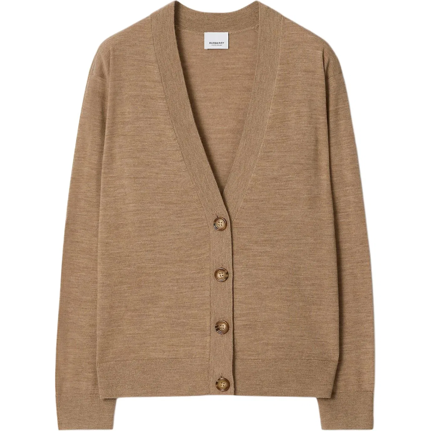Кардиган Burberry, женский, хаки