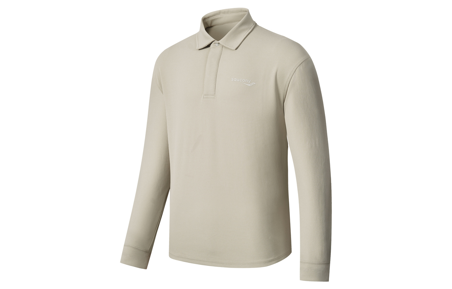 

Поло мужское светло-теплый зеленый хаки Saucony, светло- зеленый хаки