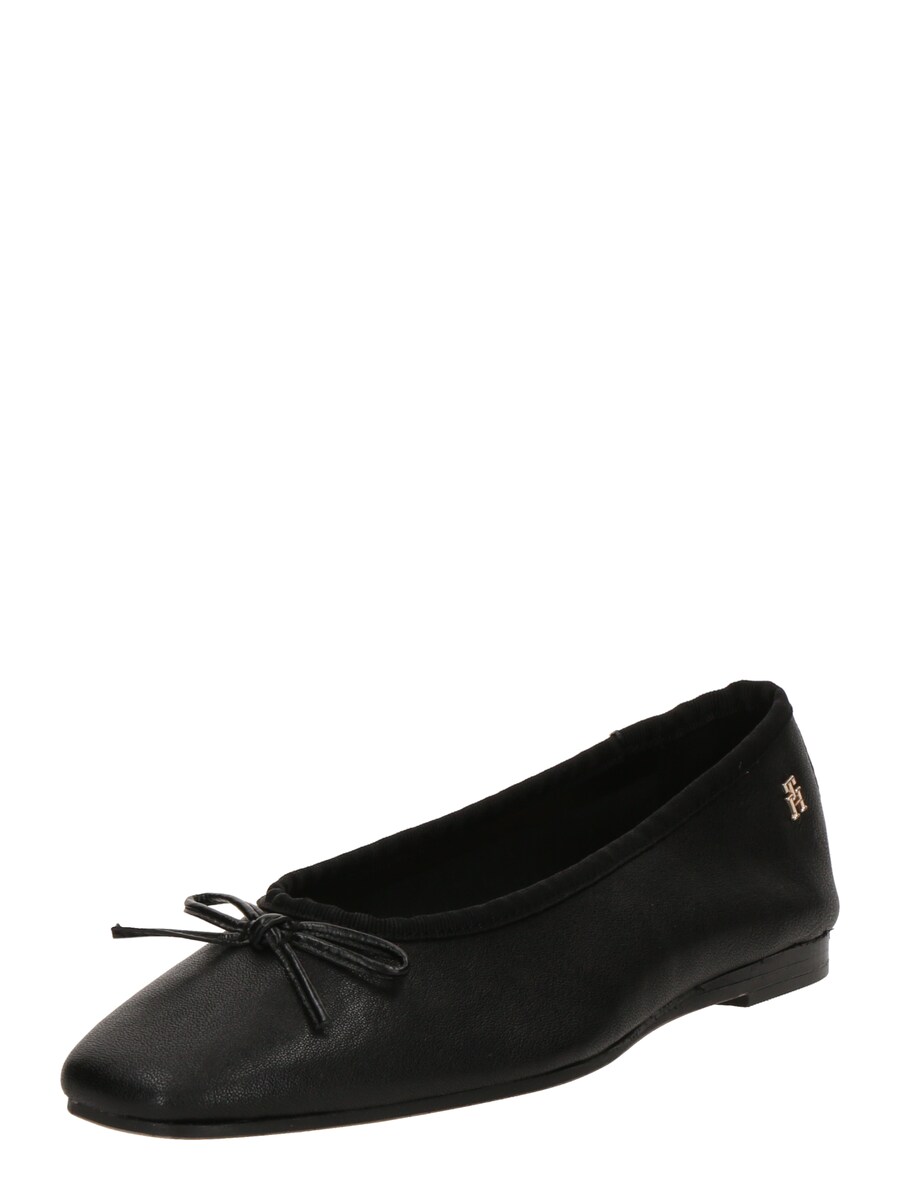 Балетки TOMMY HILFIGER Ballet Flats, черный