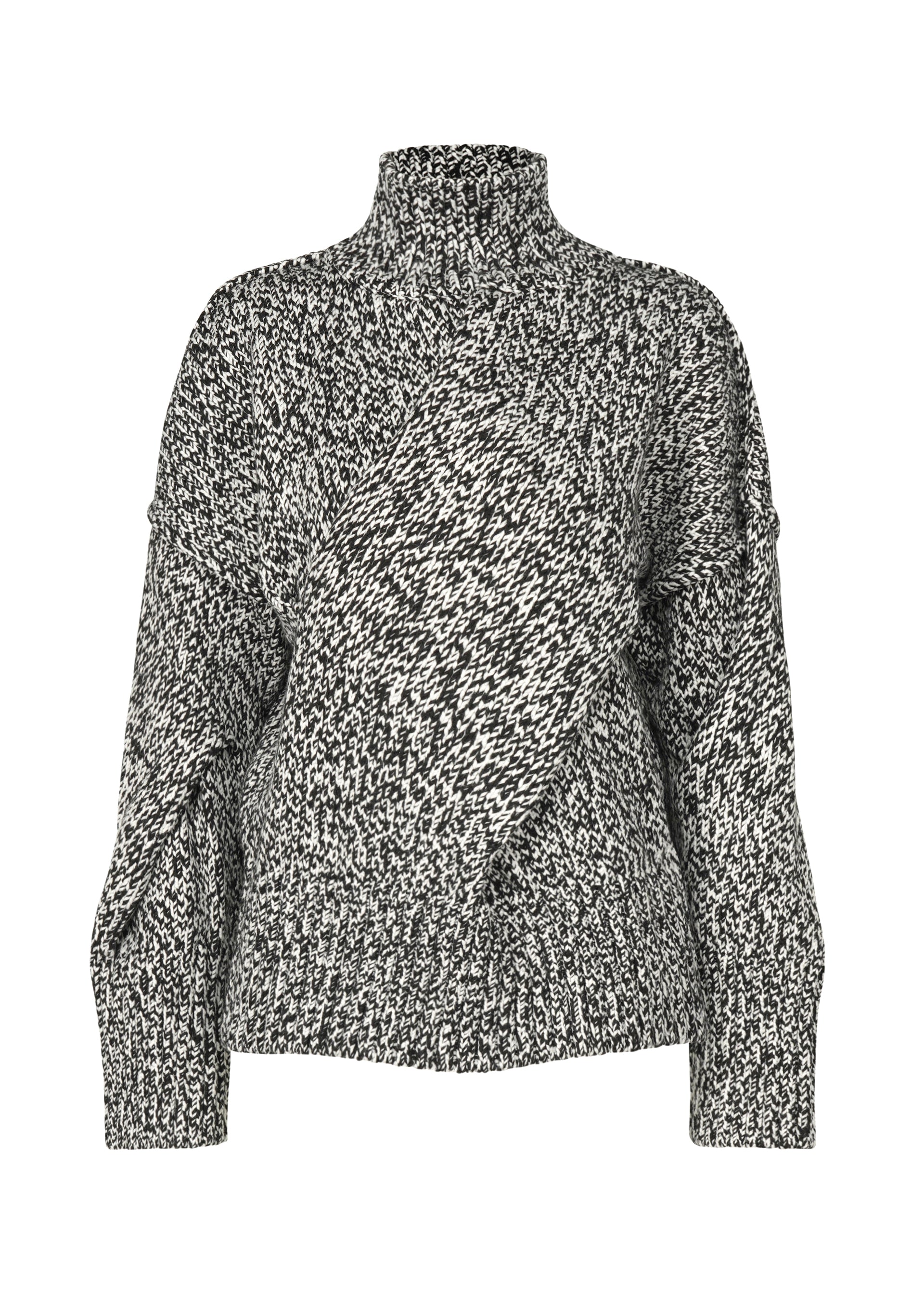 

Топ brobdingnag knit Issey Miyake, черный