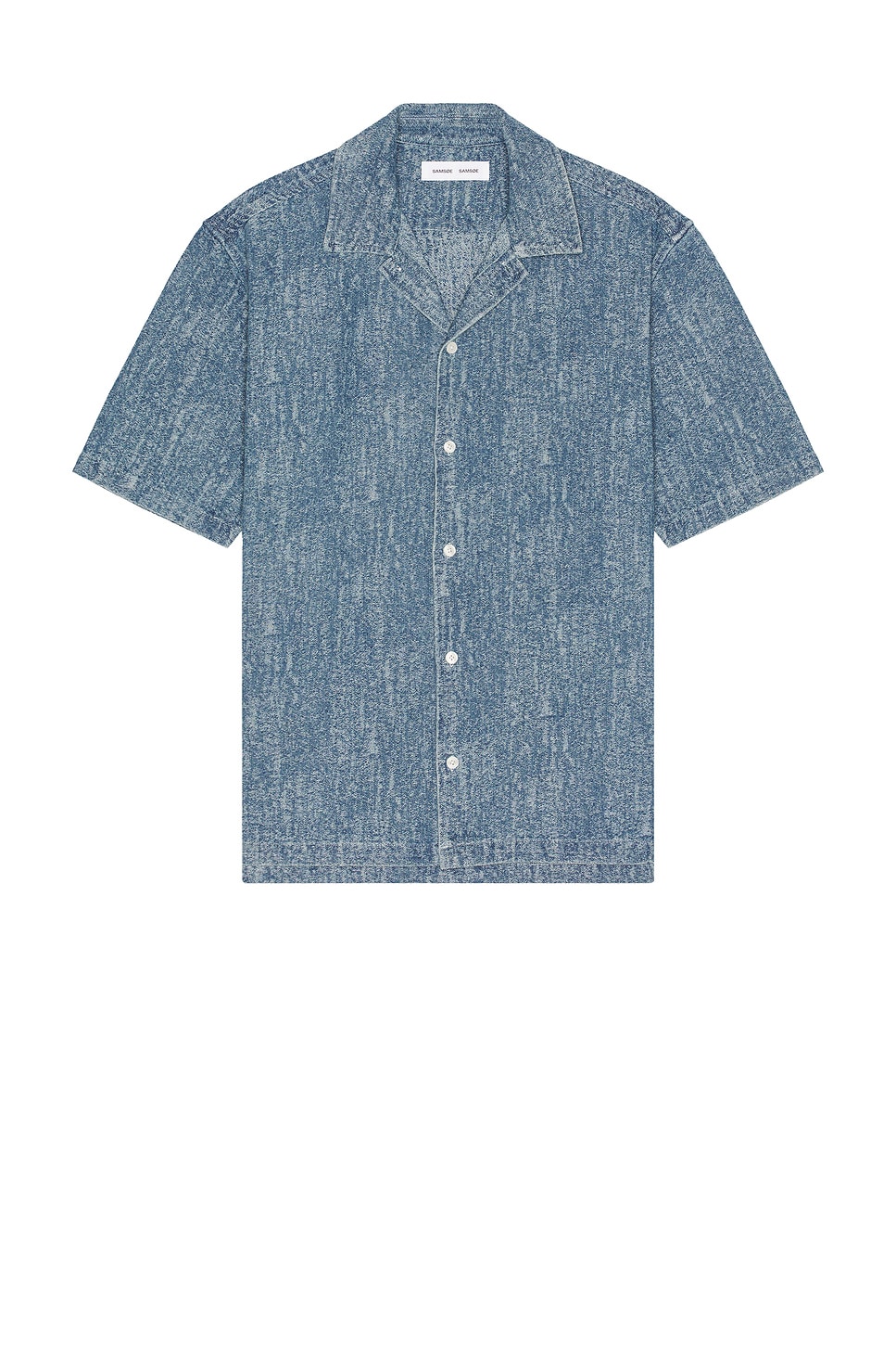 

Saayo x рубашка Samsoe Samsoe, washed denim