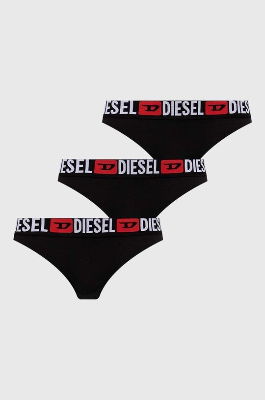 

Стринги UFST-STARS-THREEPACK 3 шт. Diesel, черный